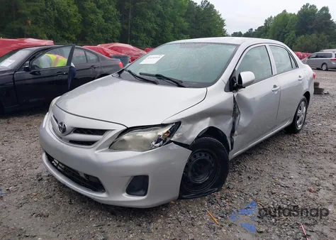 2013 Toyota Corolla L from USA, damaged, VIN 5YFBU4EEXDP202512
